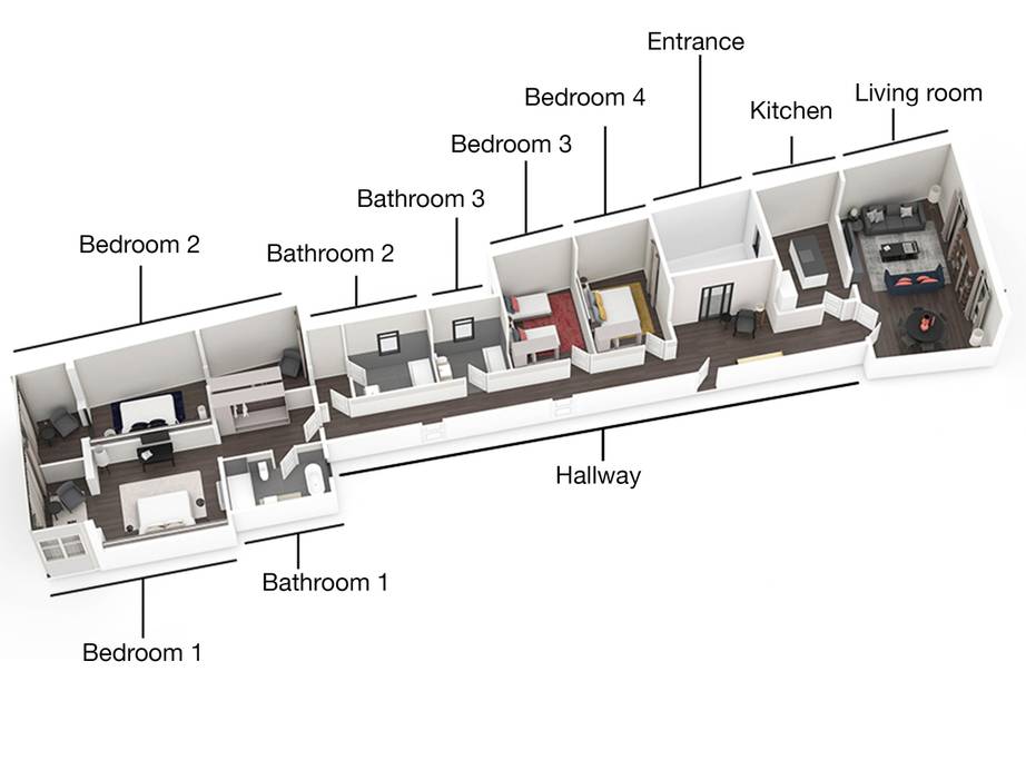 THE LUXURY HUGO APARTMENT Luxury Apartments Rentals